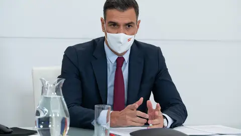 El presidente del Gobierno, Pedro S&aacute;nchez, ha participado en un Di&aacute;logo Estrat&eacute;gico de Pa&iacute;s organizado por el Foro Econ&oacute;mico Mundial.