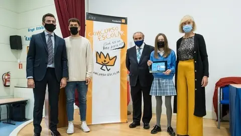 11:00 horas. UNED. La consejera de Educaci&oacute;n y Formaci&oacute;n Profesional, Marina Lomb&oacute;, asiste a la entrega de premios del 40&ordm; Concurso &iquest;Qu&eacute; es un Rey para ti? 12 de noviembre de 2021 &copy; Ra&uacute;l Lucio