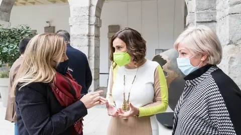 12:30 horas. Parlamento de Cantabria. La consejera de Presidencia, Interior, Justicia y Acci&oacute;n Exterior, Paula Fern&aacute;ndez, informa en la Comisi&oacute;n parlamentaria de Econom&iacute;a y Hacienda de los presupuestos de su departamento para el a&ntilde;o 2022. 12 de noviembre de 2021 &copy; Ra&uacute;l Lucio