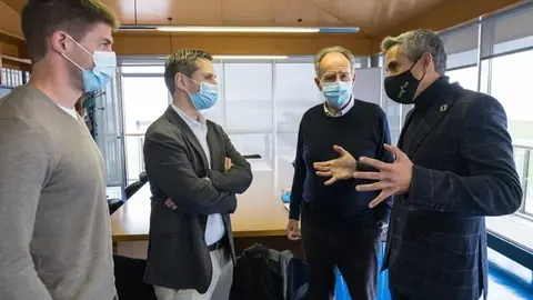 12:30 horas. CEAR de Vela Pr&iacute;ncipe Felipe (Gamazo). El vicepresidente y consejero de Universidades, Igualdad, Cultura y Deporte, Pablo Zuloaga, presenta la l&iacute;nea de subvenciones al Centro Especializado de Alto Rendimiento y mantendr&aacute; una reuni&oacute;n con el presidente de la Federaci&oacute;n Espa&ntilde;ola de Vela, Jos&eacute; Javier Sanz. 18 de noviembre de 2021 &copy; Ra&uacute;l Lucio