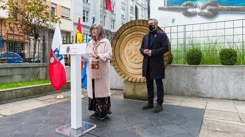 11:30 horas. Gobierno de Cantabria, planta baja. El vicepresidente y consejero de Universidades, Igualdad, Cultura y Deporte, Pablo Zuloaga, participa en el acto de lectura de la declaraci&oacute;n institucional con motivo del 25N, D&iacute;a Internacional de la eliminaci&oacute;n de la violencia contra las mujeres. 25 de noviembre de 2021 &copy; Ra&uacute;l Lucio