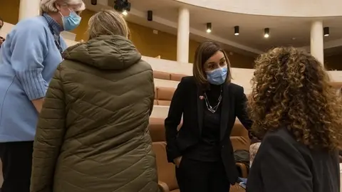 10:30 horas. Parlamento de Cantabria. La consejera de Presidencia, Interior, Justicia y Acci&oacute;n Exterior, Paula Fern&aacute;ndez, comparece en la Comisi&oacute;n de Presidencia. 9 de diciembre de 2021 &copy; Ra&uacute;l Lucio