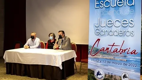 09:00 horas. Hotel Villa Pasiega, Hoznayo
El consejero de Desarrollo Rural, Ganader&iacute;a, Pesca, Alimentaci&oacute;n y Medio Ambiente, Guillermo Blanco, asiste a la 39 edici&oacute;n de la Escuela Nacional de Jueces Ganaderos.
11 de marzo de 2022
Fotograf&iacute;a: Silvia Bouzo
