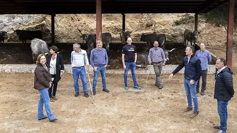 12:00 horas. Barrio del Turujal, Vald&aacute;liga
El consejero de Desarrollo Rural, Ganader&iacute;a, Pesca, Alimentaci&oacute;n y Medio Ambiente, Guillermo Blanco, visita una estabulaci&oacute;n ganadera en este municipio.
18 de abril de 2022
Fotograf&iacute;a: Silvia Bouzo
