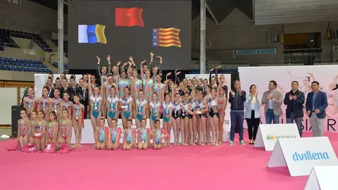 14:15 horas. Palacio de Deportes de Santander
El vicepresidente y consejero de Universidades, Igualdad, Cultura y Deporte, Pablo Zuloaga, asiste a la entrega de premios del Campeonato de Espa&ntilde;a de Gimnasia R&iacute;tmica. 1 MAYO 2022 &copy; Oficina de comunicaci&oacute;n
