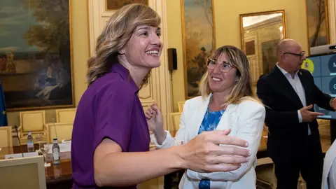 17:30 horas. Sede del Ministerio de Educaci&oacute;n y Formaci&oacute;n Profesional, Madrid
La consejera de Empleo y Pol&iacute;ticas Sociales, Eugenia G&oacute;mez de Diego, participa en la reuni&oacute;n de la Conferencia Sectorial del Sistema de Cualificaciones y Formaci&oacute;n Profesional para el Empleo. Ministra. 30 JUNIO 2022 &copy; Oficina de comunicaci&oacute;n
