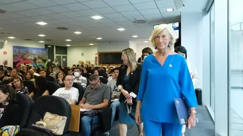 09:00 horas.  Sal&oacute;n de Actos del PCTCAN. La consejera de Educaci&oacute;n y Formaci&oacute;n Profesional, Marina Lomb&oacute;, inaugura la jornada &lsquo;Desarrollo de la competencia digital en Educaci&oacute;n&rsquo;. 1 de septiembre de 2022 &copy; Ra&uacute;l Lucio