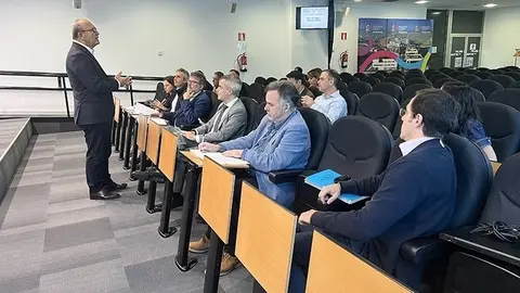 Comisi&oacute;n Sectorial de Industria del Di&aacute;logo Social celebrada hoy en el sal&oacute;n de actos del PCTCAN.
20 de septiembre de 2022