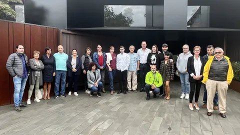 Consejero de Desarrollo Rural, Guillermo Blanco. Meruelo.
