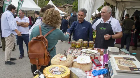 11:30 horas. Camale&ntilde;o
El presidente de Cantabria, Miguel &Aacute;ngel Revilla, asiste a la VII Feria 'Hechu en Li&eacute;bana'. 8 OCTUBRE 2022 &copy; Miguel De la Parra