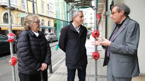 11:30 horas. Ateneo de Santander. El vicepresidente y consejero de Universidades, Igualdad, Cultura y Deporte, Pablo Zuloaga, visita las obras de rehabilitaci&oacute;n de la cubierta de este edificio. 15 de noviembre de 2022 &copy; Ra&uacute;l Lucio