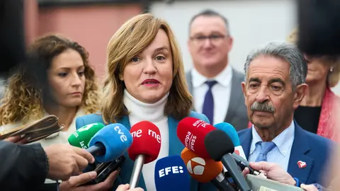 1/12/22  SANTANDER
ep Pilar Alegr&iacute;a 
La ministra de Educaci&oacute;n, Pilar Alegr&iacute;a; el presidente de Cantabria, Miguel &Aacute;ngel Revilla; y la consejera de Educaci&oacute;n, Marina Lomb&oacute;, visitan el CEIP Leonardo Torres Quevedo.

FOTO: JUAN MANUEL SERRANO ARCE
