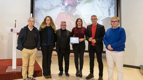 12:00 horas. Museo de Prehistoria y Arqueolog&iacute;a de Cantabria (MUPAC). El vicepresidente y consejero de Universidades, Igualdad, Cultura y Deporte, Pablo Zuloaga, asiste a la presentaci&oacute;n de un trabajo en realidad aumentada sobre el arte parietal de la cueva de Hornos de la Pe&ntilde;a (San Felices de Buelna). 12 de diciembre de 2022 &copy; Ra&uacute;l Lucio