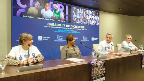 13:15 horas. Palacio de Festivales. Sala 30 a&ntilde;os. El vicepresidente y consejero de Universidades, Igualdad, Cultura y Deporte, Pablo Zuloaga, presenta el evento solidario para dar visibilidad a la enfermedad malformaci&oacute;n de Chiari. 15 de diciembre de 2022 &copy; Ra&uacute;l Lucio