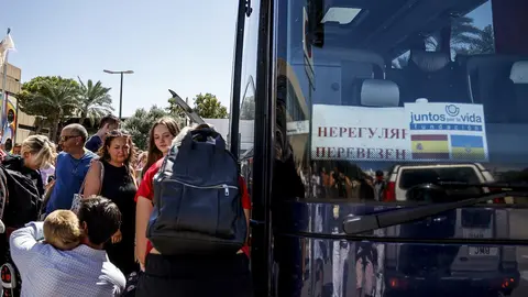 ROBER SOLSONA&hellip;20220902&hellip;VALENCIA&hellip;.Fundaci&oacute;n Juntos por la Vida atiende a los medios con motivo del regreso a Ucrania los 50 menores que han pasado dos meses con familias de acogida en la Comunitat Valenciana. Rectorado Universidad Polit&egrave;cnica de Val&egrave;ncia.