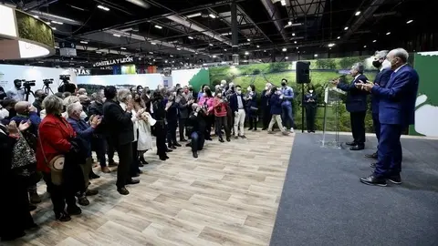 REVILLA.MARCANO.PEDRO SANCHEZ.PRESIDENTE GOBIERNO. FITUR.21 ene 22