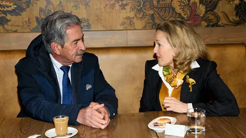 10/2/23  SANTANDER
ep Nadia Calvioo 
La vicepresidenta primera y ministra de Asuntos Econ&oacute;micos, Nadia Calvi&ntilde;o, se re&uacute;ne con el presidente de Cantabria, Miguel &Aacute;ngel Revilla, en el Gobierno


FOTO: Juan Manuel Serrano Arce


