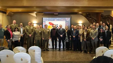 14:00 horas. Salones de la Real Sociedad de Tenis (Santander). El consejero de Industria, Turismo, Innovaci&oacute;n, Transporte y Comercio, Javier L&oacute;pez Marcano, clausura el networking empresarial: 'Oportunidades de negocio con la Inspecci&oacute;n General del Ej&eacute;rcito (IGE)&acute;. 10 de febrero de 2023 &copy; Ra&uacute;l Lucio