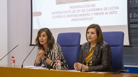 11:00 horas. Sala de prensa del Gobierno de Cantabria

La consejera de Presidencia, Interior, Justicia y Acci&oacute;n Exterior, Paula Fern&aacute;ndez, informa, en rueda de prensa, del anteproyecto de Ley de Lucha contra el Despoblamiento.
 17 FEBRERO 2023 &copy; Miguel De la Parra