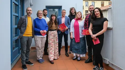 12:30 horas. Filmoteca de Cantabria Mario Camus. El vicepresidente y consejero de Universidades, Igualdad, Cultura y Deporte, Pablo Zuloaga, presenta el cat&aacute;logo de cortometrajes &lsquo;Cantabria en Corto 2023&rsquo;. 10 de marzo de 2023 &copy; Ra&uacute;l Lucio