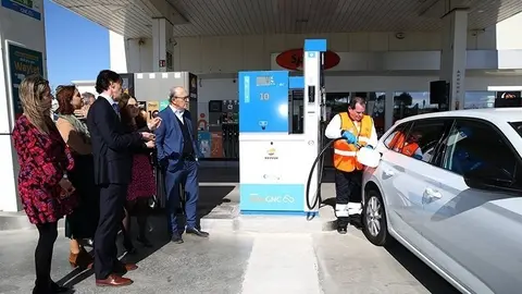 El consejero de Industria, Turismo, Innovaci&oacute;n, Transporte y Comercio, Javier L&oacute;pez Marcano, asiste a la inauguraci&oacute;n de la primera gasinera de Cantabria.
17 mar 23