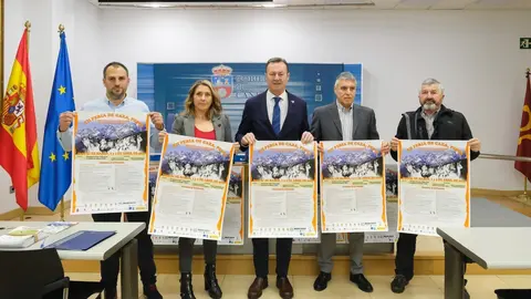 10:00 horas. Sala de prensa del Gobierno de Cantabria. El consejero de Desarrollo Rural, Ganader&iacute;a, Pesca, Alimentaci&oacute;n y Medio Ambiente, Guillermo Blanco, presenta la XII Feria de la Caza, Pesca y Productos Agroalimentarios de la comarca de Li&eacute;bana. 28 de marzo de 2023 &copy; Ra&uacute;l Lucio