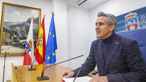 10:30 horas. Sala de prensa del Gobierno de Cantabria
El vicepresidente y consejero de Universidades, Igualdad, Cultura y Deporte, Pablo Zuloaga, informa, en rueda de prensa, de los acuerdos de Consejo de Gobierno.
&copy;Lara Revilla