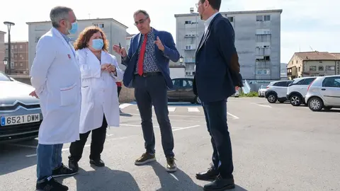 11:45 horas. Centro de salud de Colindres. El consejero de Sanidad, Ra&uacute;l Pesquera, visita este centro sanitario. 30 de marzo de 2023 &copy; Ra&uacute;l Lucio