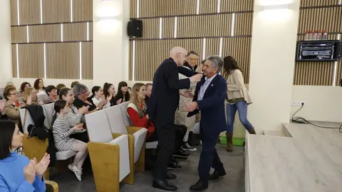 19:30 horas. Rivero. San Felices de Buelna
El presidente de Cantabria, Miguel &Aacute;ngel Revilla, y la consejera de Obras P&uacute;blicas, Ordenaci&oacute;n del Territorio y Urbanismo, Jezabel Mor&aacute;n, inauguran el nuevo auditorio. 1 abril 2023 &copy;&nbsp;Miguel De la Parra