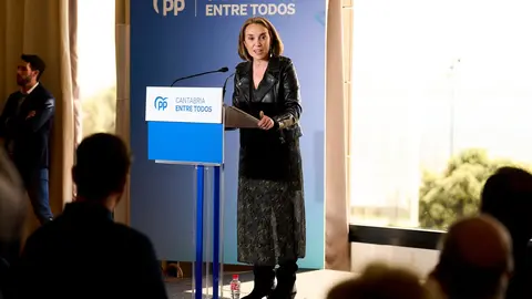 14/4/23  SANTANDER
ep Cuca Gamarra 


La secretaria general del PP y la presidenta del partido en Cantabria, Mar&iacute;a Jos&eacute; S&aacute;enz de Buruaga, clausuran el acto de presentaci&oacute;n del programa marco municipal para las elecciones del 28 de mayo

FOTO: Juan Manuel Serrano Arce

