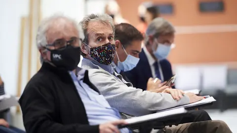 25/10/21  SANTANDER
inauguran el encuentro sobre 'Transparencia en la gesti&oacute;n informativa de la COVID-19'

consejeros de Presidencia, Paula Fern&aacute;ndez; Salvador Illas

FOTO: Juan Manuel Serrano Arce 

