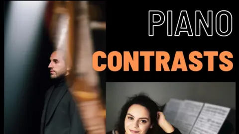PianoContrasts, Hugo Selles y Kristina Socanski. Castillo de Arg&uuml;eso 09-06-2023