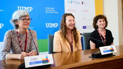 26/6/23  SANTANDER
UIMP 
Desaf&iacute;os tecnol&oacute;gicos de la neurociencia y su dimensi&oacute;n &eacute;tica

Ana Victoria Villar Ramos, Instituto de Biomedicina y Biotecnolog&iacute;a de Cantabria-Universidad de Cantabria (IBBTEC), Santander. Directora del curso ; Aitziber L. Cortajarena, directora cient&iacute;fica del Centro de Investigaci&oacute;n Cooperativa en Biomateriales, CIC biomaGUNE

FOTO: Juan Manuel Serrano Arce

