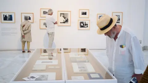 30/6/23  SANTANDER
uimp 
Inauguraci&oacute;n exposici&oacute;n &lsquo;Picasso visto por Otero&rsquo;. Presentaci&oacute;n seminario &lsquo;Picasso al Sur&rsquo;
Carlos Andradas, rector de la Universidad Internacional Men&eacute;ndez Pelayo (UIMP); Jos&eacute; Lebrero, director art&iacute;stico del Museo Picasso M&aacute;laga; Santiago D&iacute;az Fraile, director de la Autoridad Portuaria de Santander

FOTO: Juan Manuel Serrano Arce

