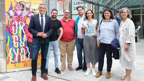 11:00 horas. Sala de Prensa del Gobierno de Cantabria.El vicepresidente y consejero de Universidades, Igualdad, Cultura y Deporte en funciones, Pablo Zuloaga, presenta, en rueda de prensa, la campa&ntilde;a con motivo del D&iacute;a del Orgullo LGTBI. 26 de junio de 2023 &copy; Ra&uacute;l Lucio