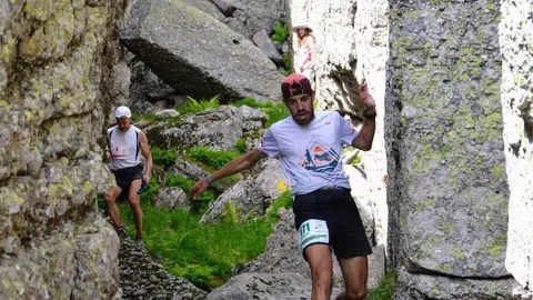 Zona pedregosa por la que pasaron los participantes