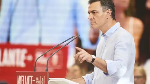 Santander 13/7/23
Paraninfo Universidad de Cantabria
Mitin PSOE
Pedro Sanchez

Photo: Cesar Ortiz Gonzalez