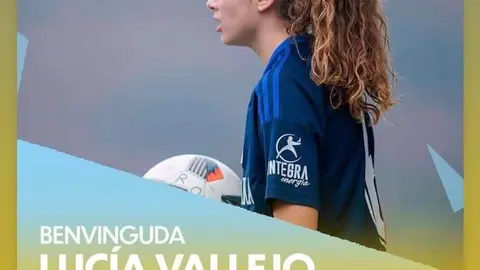 El Espanyol da la bienvenida a Luc&iacute;a Vallejo