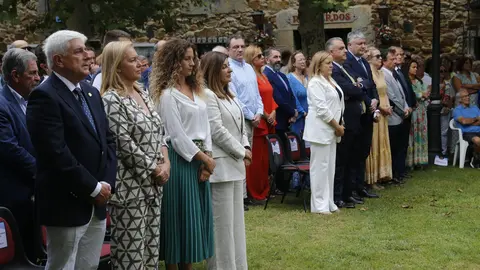 12:00 horas. Santuario de la Bien Aparecida. Marr&oacute;n, Ampuero
La presidenta de Cantabria, Mar&iacute;a Jos&eacute; S&aacute;enz de Buruaga, acompa&ntilde;ada por varios consejeros, asiste a la festividad de La Virgen Bien Aparecida. 15 SEPTIEMBRE 2023 &copy; Miguel De la Parra
