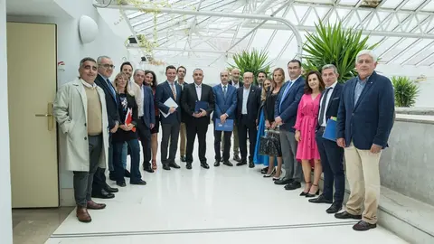 12:30 horas. Parlamento de Cantabria. El consejero de Fomento, Ordenaci&oacute;n al Territorio y Medio Ambiente, Roberto Media, comparece en el Parlamento para presentar los proyectos de su departamento durante esta legislatura. 3 de octubre de 2023 &copy; Ra&uacute;l Lucio