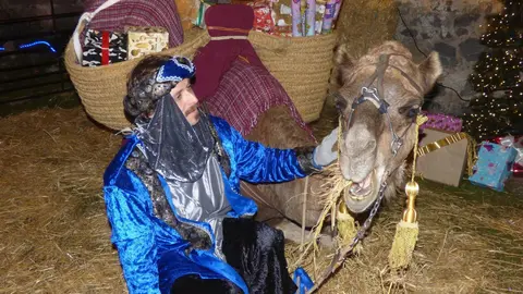 El Cartero Real llegó al castillo en diciembre de 2019