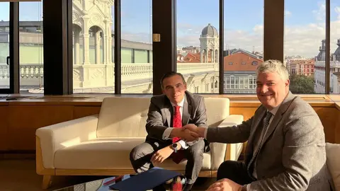 firma de convenio banco Santander