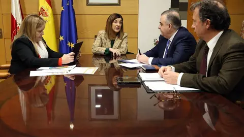 presidenta reunión pellets