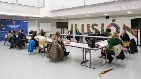 10:30 horas. Sala del ICASS (planta baja). La consejera de Inclusi&oacute;n Social, Juventud, Familias e Igualdad, Bego&ntilde;a G&oacute;mez, preside la reuni&oacute;n del grupo de trabajo de la &lsquo;Estrategia de Inclusi&oacute;n para las personas sin Hogar&rsquo;. 10 de enero de 2023 &copy; Ra&uacute;l Lucio