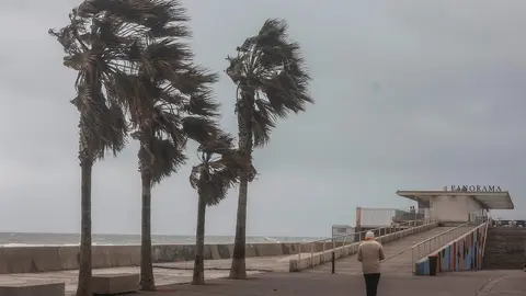 ROBER SOLSONA&hellip;.20220325&hellip;VALENCIA&hellip;..LLUVIA Y FUERTE VIENTO EN LA PLAYA DE LA MALVARROSA.