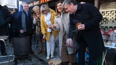 12.00 horas. Reinosa. La presidenta de Cantabria, Mar&iacute;a Jos&eacute; S&aacute;enz de Buruaga, asiste a los actos de San Sebasti&aacute;n. 20 de enero de 2024 &copy; Ra&uacute;l Lucio
