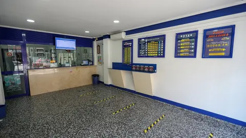 Illustration, general views of lottery administration N&ordm;1 in Paterna Valencia, in the first week of opening during the tenth week after the Government declared the state of alarm in Spain and recommended people to stay at home to fight coronavirus COVID-19 on May 21, 2020 in Valencia, Spain