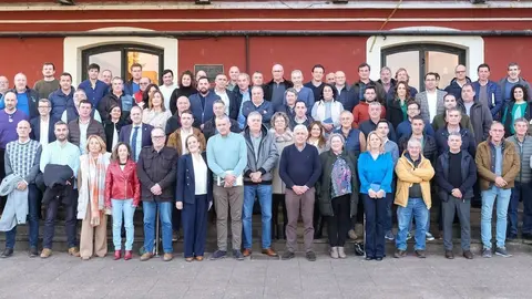 17:00 horas. Centro de Investigaci&oacute;n del Medio Ambiente (CIMA). Torrelavega. La consejera de Presidencia, Justicia, Seguridad y Simplificaci&oacute;n Administrativa, Isabel Urrutia, se re&uacute;ne con la Federaci&oacute;n de Municipios. 23 de enero de 2024 &copy; Ra&uacute;l Lucio