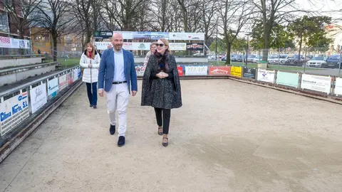 10.00 horas. Bolera El Corro. Laredo
La consejera de Cultura, Turismo y Deporte, Eva Guillermina Fern&aacute;ndez, visita distintas obras en Laredo. 
 5 FEBRERO 2024 &copy; Miguel De la Parra