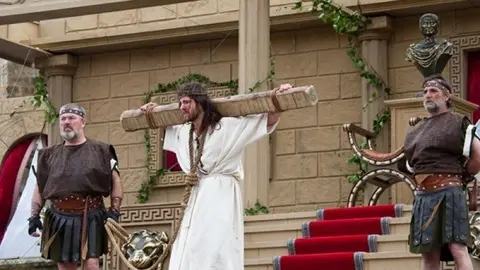 Pasi&oacute;n viviente castro Urdiales.
Foto: Turismo en Cantabria